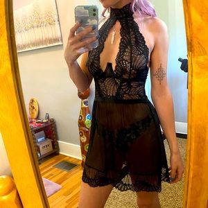 Frederick’s of Hollywood babydoll dress